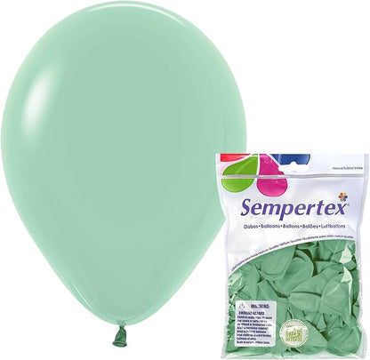Sempertex Green Tea Balloons, 11 Inch, vibrant color, by Sempertex