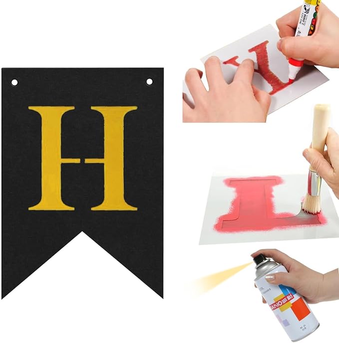 DIY Black Custom Banner Kit, Funny Customize Your Party Banner Signs, Custom - Image 4
