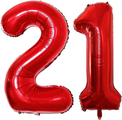 Number 12 Balloons for 12th Birthday Sweet 12 Party Decorations, 42 Inch Jumbo by GOER