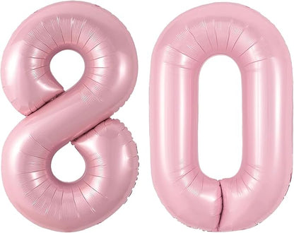 Number Balloons Pink Party Balloon by United-UnicornsParty