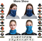 Headband Neck Gaiter Head Wrap Headwear Face Mask Magic Scarf Bandana for Men and Women