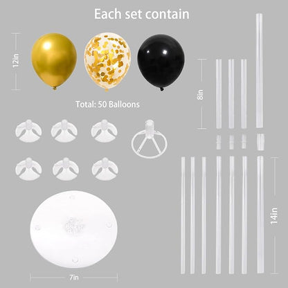 6 Set Balloon Stand Kit for Table Centerpieces - Image 6