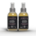 Kerotin Hair Thickening Spray with Keratin for Fine & Thin Hair Growth in Women (2 pack), Heat Protectant, Body & Shine, Diameter Booster, Natural, Sulfate & Cruelty Free, Made in USA