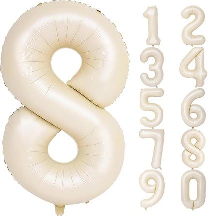 Number Balloons for Birthday Decorations by United-UnicornsParty