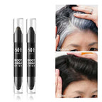 gowwim Root Touch Up Dark Brown, Quick Stick Instant Concealer for Roots and Grays (Black)