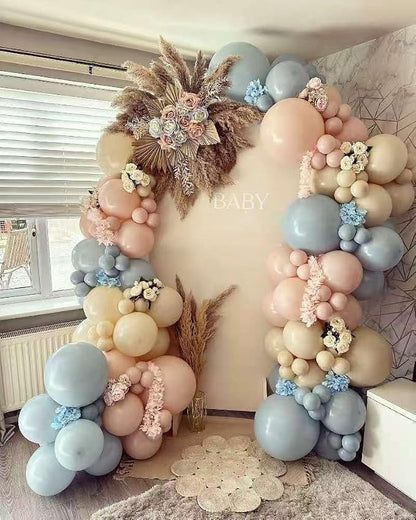 Gender Reveal Balloons Garland Arch Kit 154Pcs - Image 6