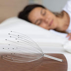 Stocking Stuffers, 2 Pack Scalp Massagers, 20 Fingers Hand-held Massage Tingle, Head Massagers for Deep Relaxation, Stress Relief and Hair Stimulation Christmas Presents