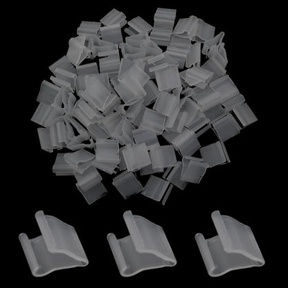 150pcs Transparent Balloon V-Clips: 150 Count, Eco-Friendly, Unisex Adult by yyangz