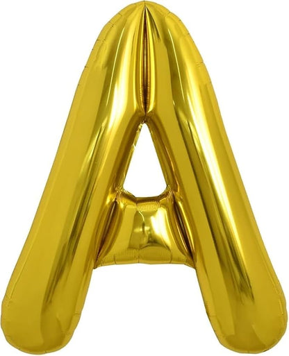 TONIFUL 40 Inch Large Gold Letter A Foil Balloons Alphabet Balloons | Giant by TONIFUL