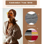 Wide Headbands For Women Fashion knot Headband Boho Head Bands Women’s Hair Band Turban Workout Accessories 8 Pack
