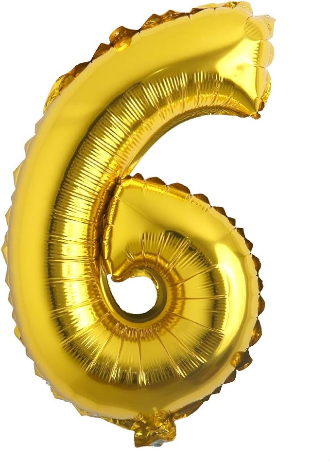 16" Alphabet Letter and Number Balloons Set Package, Aluminum Hanging Foil Film by RUIANSI