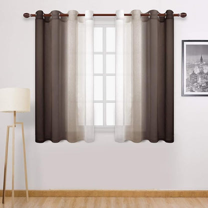 DWCN Ombre Sheer Curtains by DWCN