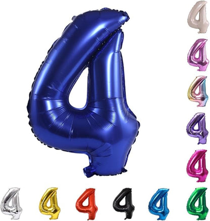 YPSelected 32 Inch Large Foil Helium Number Balloon Birthday Wedding Party 0-9 by YPSelected