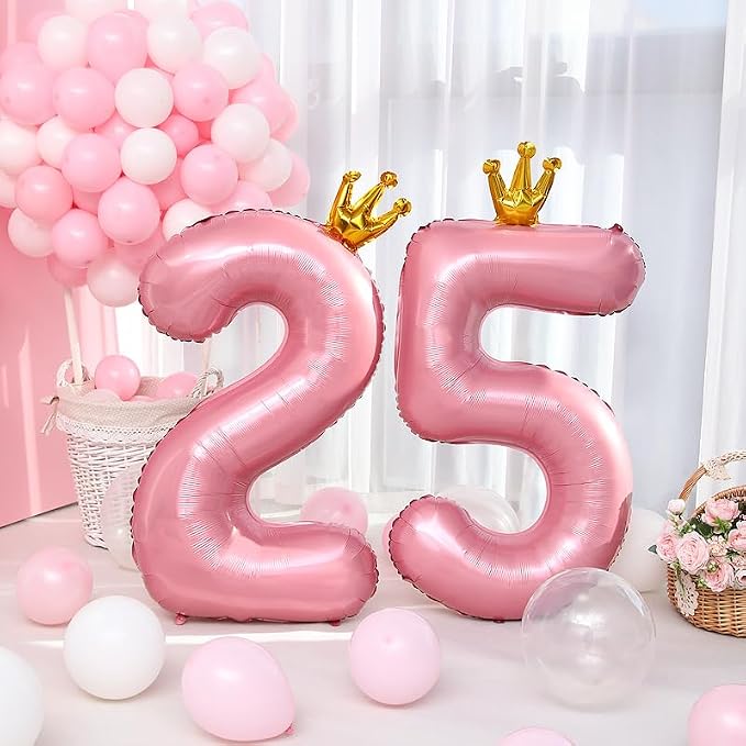 Giant Pink Number 10 Balloon - Image 8