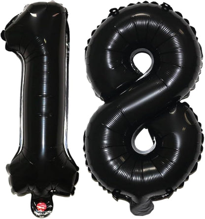 Number 18 Balloon Foil Mylar Balloons by YPSelected