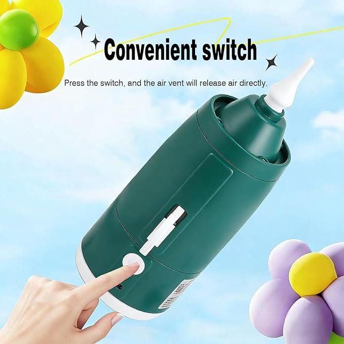 Rechargeable Cordless Portable Electric Balloon Pump - Image 6