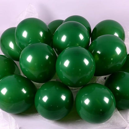 5 inch Dark Green Party Balloons - Image 3