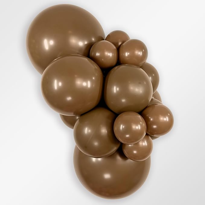 Sempertex Round Deluxe Coffee Balloons, 11 Inch, Graduation, Baby Shower - Image 2