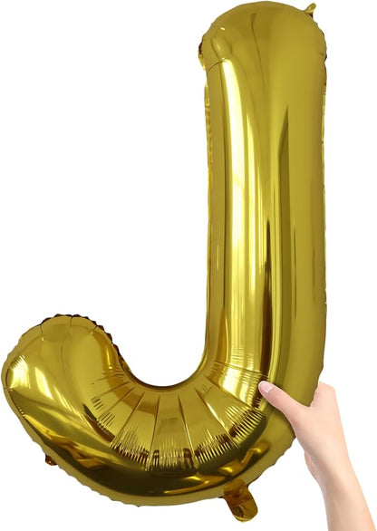 Letter Balloons Gold Party Balloon by United-UnicornsParty