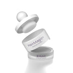Rumi Cosmetiques HairMagic+ Root Touch Up Powder – Instant Gray Hair Coverage & Hairline Filler – Water-Resistant, Natural Finish, Nourishing Formula with Argan Oil & Vitamin E (Light Grey)