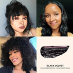 Overtone Daily Color Depositing Conditioner, Black Velvet, 4.5 oz, Hydrating, Damage-Free Temporary Hair Color for All Hair Types with Shea Butter & Coconut Oil, Vegan & Cruelty-Free