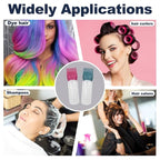 4 PCS Root Comb Applicator Bottle,Hair Oiling Applicator,Hair Oil Applicator Bottle for Hair Dye Shampoos Hair Salons.6oz (Purple+Grey+Red+Green)