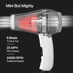 Foldable Travel Hair Dryer Mini:Dual Voltage Lightweight Blow Dryer with Pouch,1200w Compact Pink Small Hair Dryer for Acrylic Paint Pouring(White)