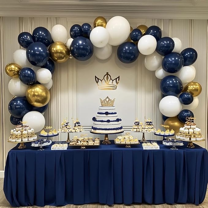 Navy Blue Balloons 125 PCS Different Sizes 18 12 10 5 Inch Dark Blue Balloon - Image 6