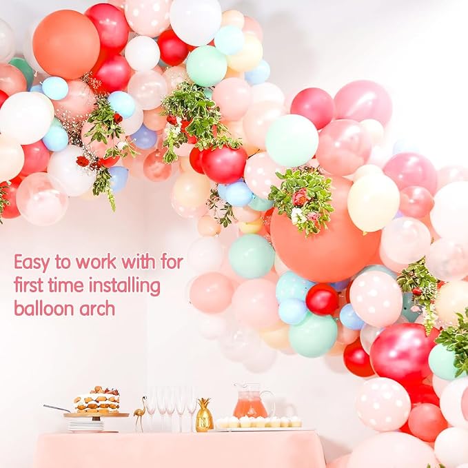 Balloon Arch Kit With Strip, 200 Glue Dots, 32.8Ft Tape - Image 6