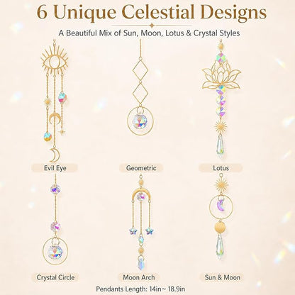 ilclviz Suncatcher Crystal Hanging Sun Catcher Prism - Image 5