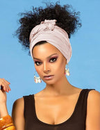 Harewom Head Wraps for Black Women Stretch Head Scarf Long African Hair Wraps Turban Headwraps Jersey Headbands