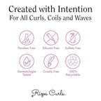 Rizos Curls Travel Curl Defining Cream, Enhance Waves, Curls & Coils, Soft Hold for Weightless Volume, Moisturizing for Frizz-Free Shine with Aloe Vera, Coconut Oil & Shea Butter, 2.5 oz
