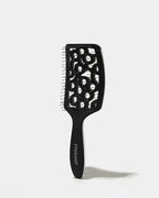 FRAMAR Professional Vented Hair Brush – Curved Hair Brush For Blow Drying, Wet Paddle Brush For Hair, Vent Brush For Blow Drying, Wet Hairbrush For Women – Heat Resistant - Black
