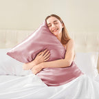 BEDELITE Satin Body Pillow Cover, Super Soft and Cooling Body Pillow Pillowcase for Hair and Skin, Breathable Silky Full Long Pillowcase Cover(20"x54", Nostalgia)