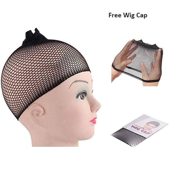 BUFASHION 14" Women Short Orange Red Kinky Straight Cosplay Synthetic Wigs With Air Bangs 46 Colors Available (Orange Red)