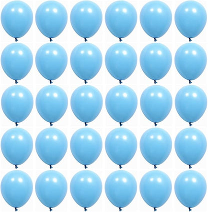 5 inch Pastel Blue Party Balloons by YicUik