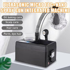 Nano Hair Steamer Machine 1200W-Professional Salon Hair Steamer with Evaporation Cap, Multifunctional for Hair Care & Coloring 4-in-1