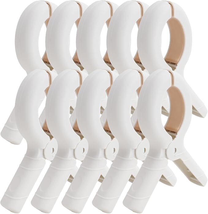 10 Pack Large Beach Towel Clips by Unknown