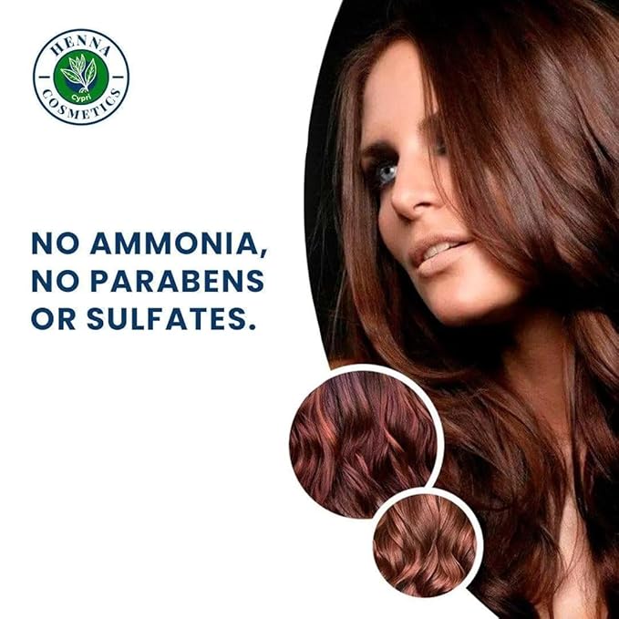 Natural Henna Hair Color Dye, 100% Pure Henna Powder for Hair Growth Organic (Medium Brown, 100 Gr + Free 50 Gr.)