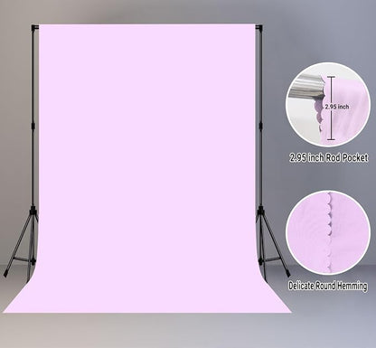 Light Purple Photography Backdrop - Image 2