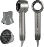 Hair Dryer with Diffuser,110000 RPM Blow Dryer with Magnetic Diffuser & Concentrator,4 Heat Settings & 3 Speed, Lightweight Ionic Hair Dryer for Women and Men