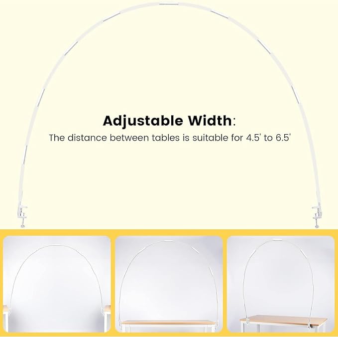 Voircoloria 13ft Table Balloon Arch Stand Frame - Image 3