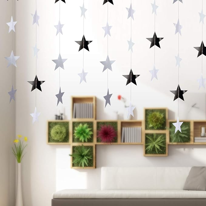 Patelai 130 ft Star Garland Banner Decor - Image 4
