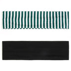 TERSE Headbands for Women Short Hair Striped Headbands Non Slip Elastic Sweat Hairbands Soft Fabric Hairbands Workout Yoga Running Sport Hair Accessories
