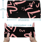 6 Pcs Stretchy Headbands for Women, Absorbed Sport Headband Soft Twist Knotted Headbands for Daily Life Yoga Workout, Dogs Collection Multi Animal