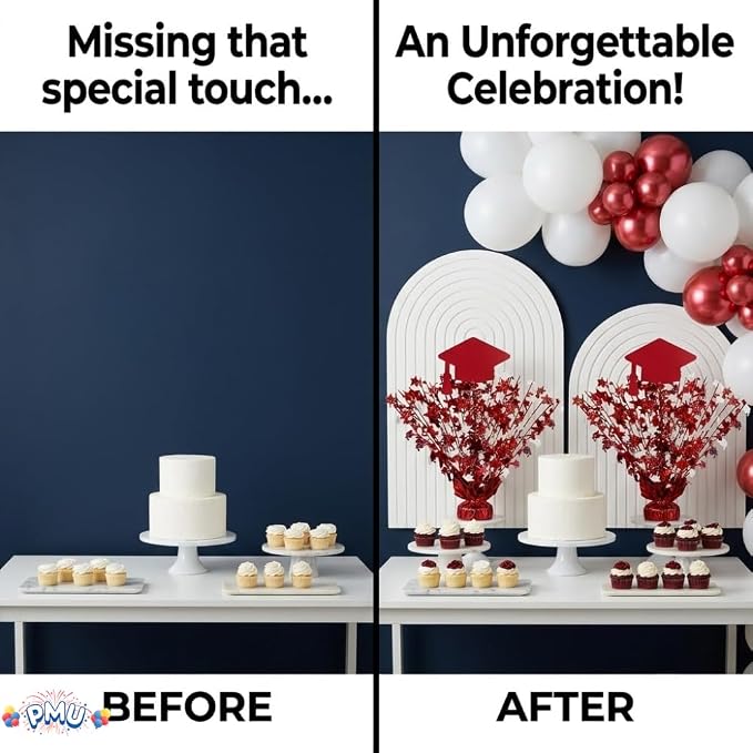 PMU 12 Pcs Graduation Centerpieces - Image 6