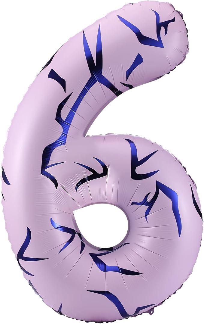 40 Inches Number 6 Balloon by Unknown