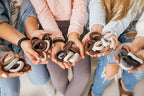 Burlybands Large Hair Ties for Thick, Heavy or Curly Hair - Non-Slip, Non-Damage, Seamless Women's Ponytail Scrunchies - Multi Color Pack