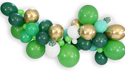 Voircoloria 66pcs Dark Green Latex Party Balloons, 12inch | - Image 8