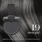 Maycheer Hairline Powder for Women - Hair Rich Shading Powder, 30 Colors Magic Root Cover Up (Silver Gray 19)